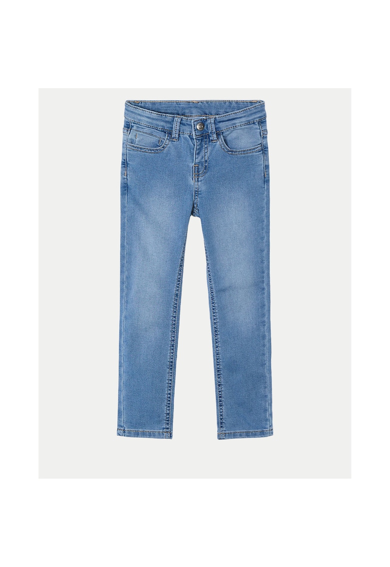 Pantaloni baieti 3567 - Bumbac/Poliester - Albastru - Albastru