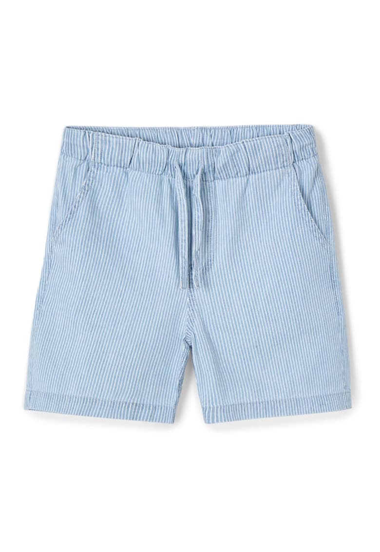 Pantaloni scurti baieti 3228 - Bumbac - Albastru deschis - Albastru deschis