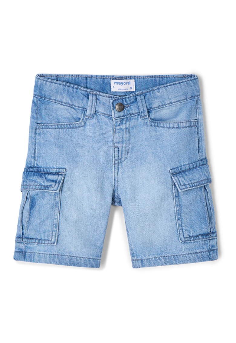 Pantaloni scurti din denim baieti  3229 - Bumbac - 2 ani - Albastru