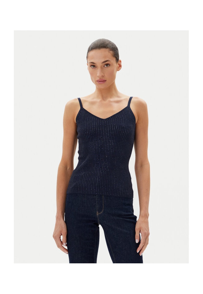 Top dama FR25ST4006K410J9 - Viscoza/Poliamida - Bleumarin - Bleumarin