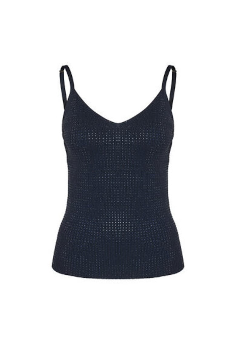 Top dama  FR25ST4006K410J9 - Viscoza/Poliamida - Bleumarin