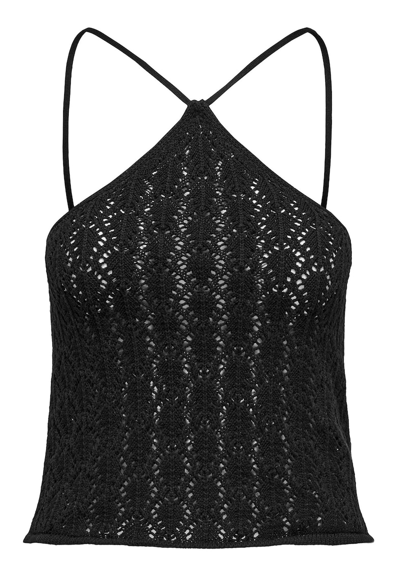 Only Top dama 15352137 - Poliester/Bumbac - Negru - Negru