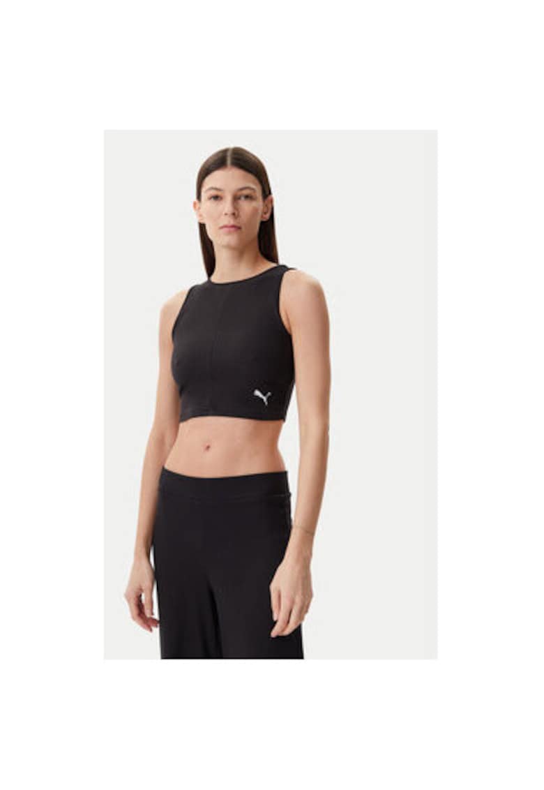 Top dama 629765 - Bumbac/Poliester reciclat - XL INTL - Negru
