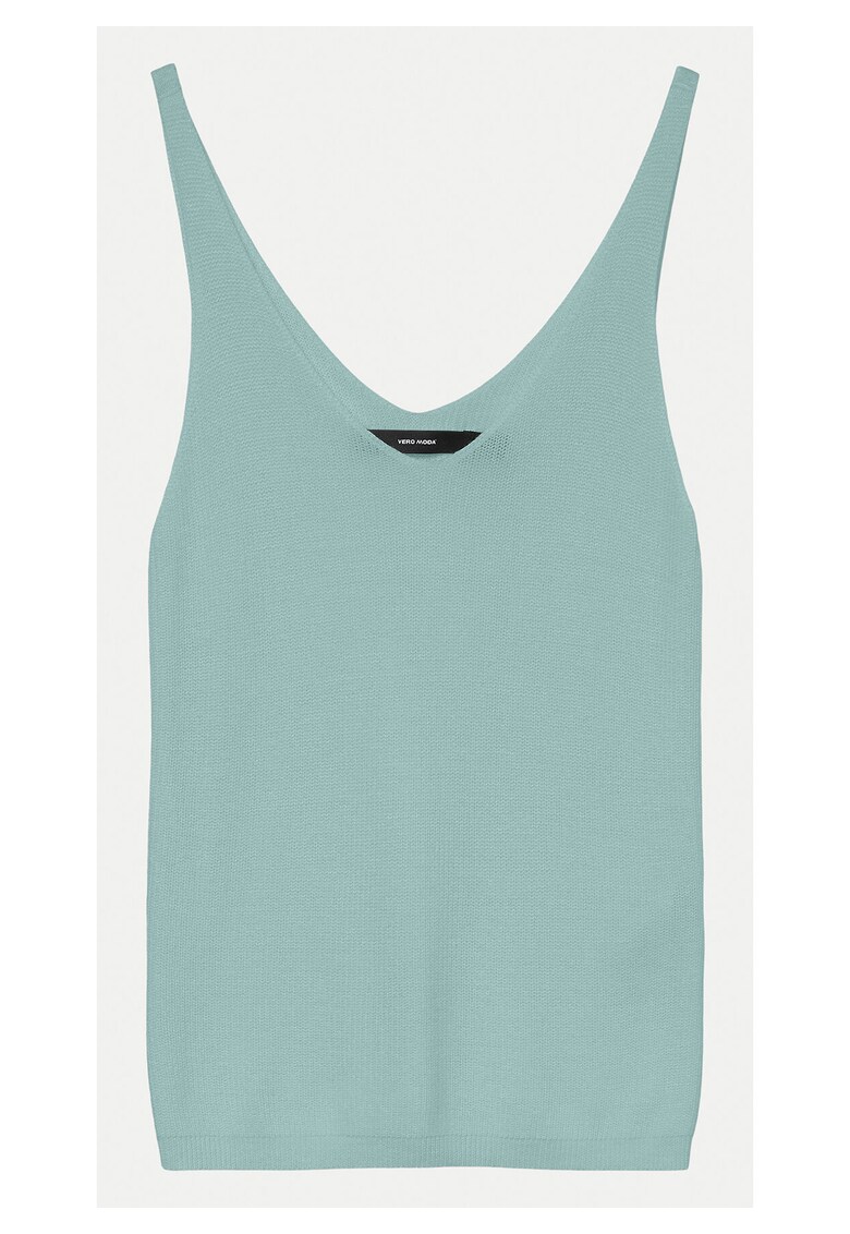 Top dama 10281877 - Viscoza/Acril - Verde - Verde