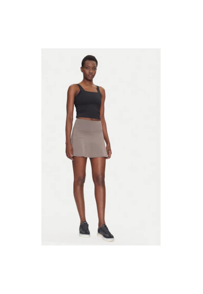 Top dama 1045 - Poliester reciclat/Elastan - Negru - Negru