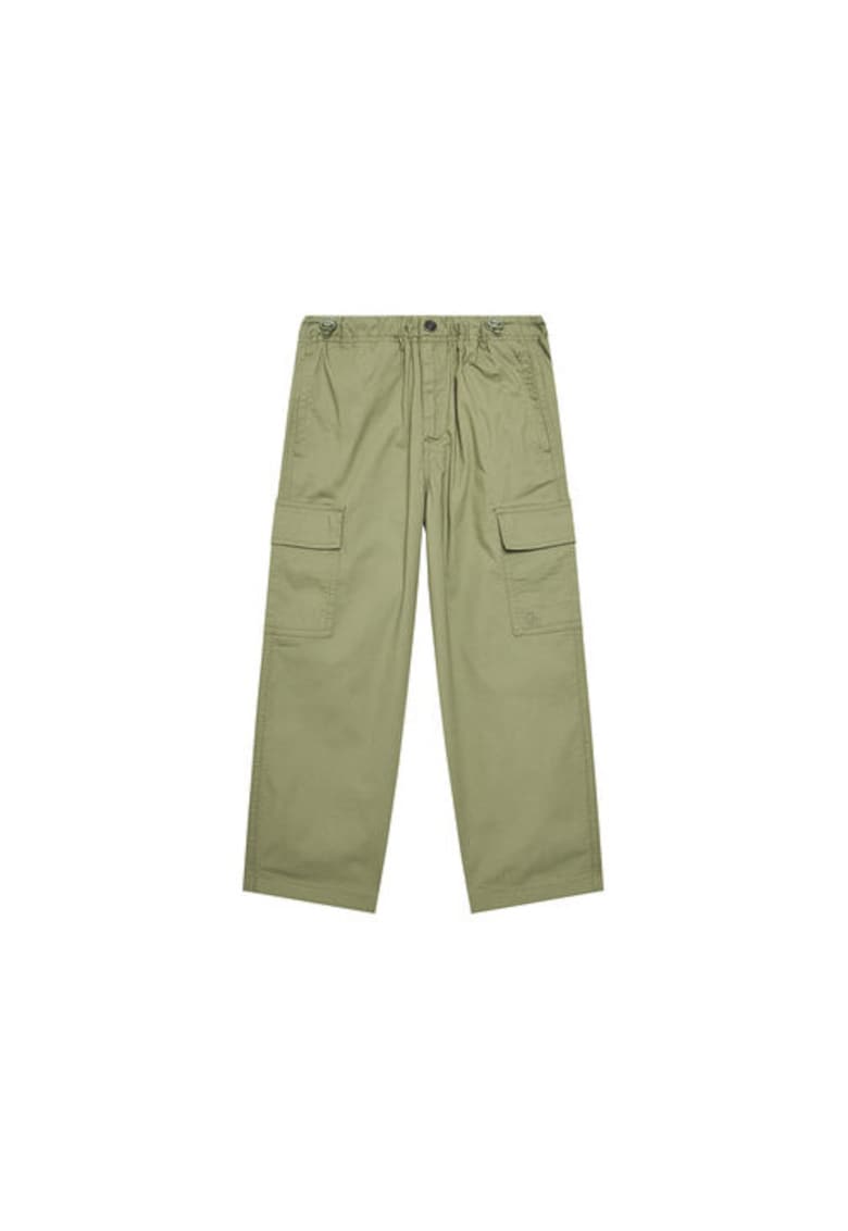 Pantaloni baieti 4L2VCF04I - Bumbac - Verde - Verde