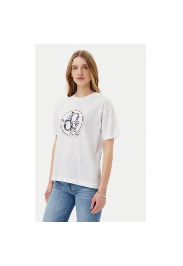 Tricou dama 10012195 30046236 - Bumbac - Ecru Tricou dama 10012195 30046236 - Bumbac - Ecru