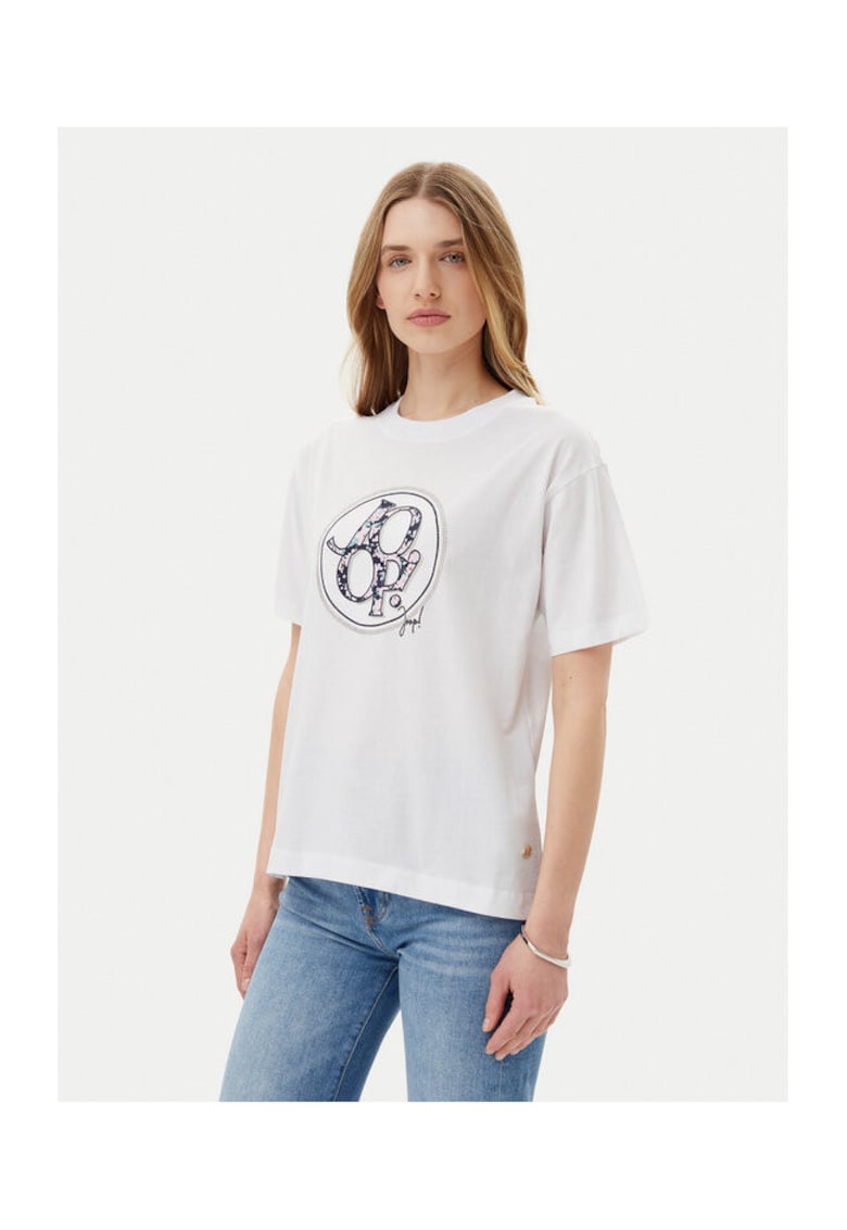 Tricou dama 10012195 30046236 - Bumbac - Ecru - Ecru