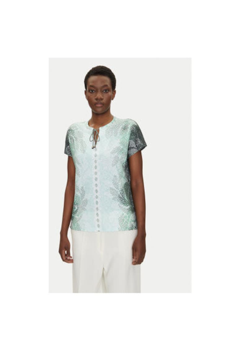 Tricou dama 11105067 - Bumbac - Verde