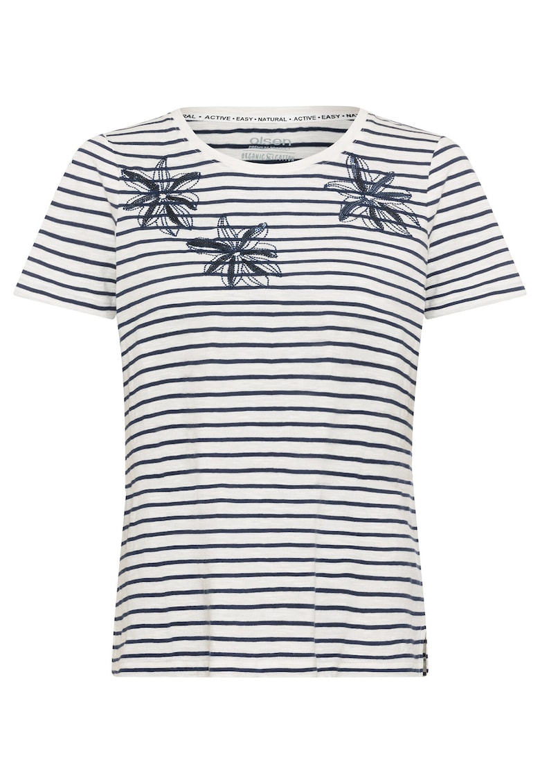 Tricou dama 11105068 - Bumbac - Ecru