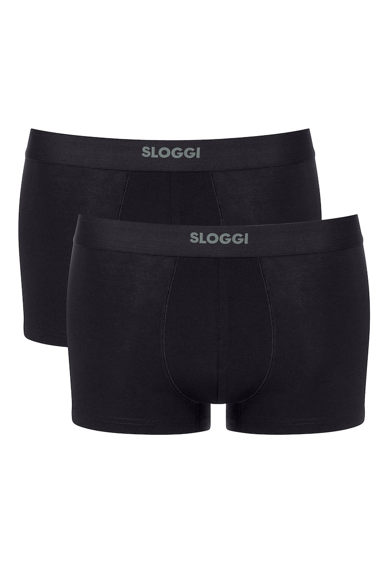 Set 2 boxeri barbati 10222379 - Bumbac/Elastan - Negru Set 2 boxeri barbati 10222379 - Bumbac/Elastan - Negru