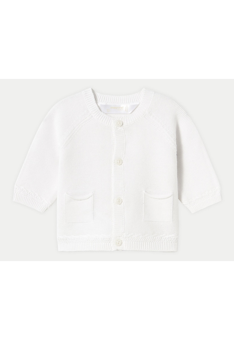 Bluza baieti 1393 - Bumbac - 37974 - Alb