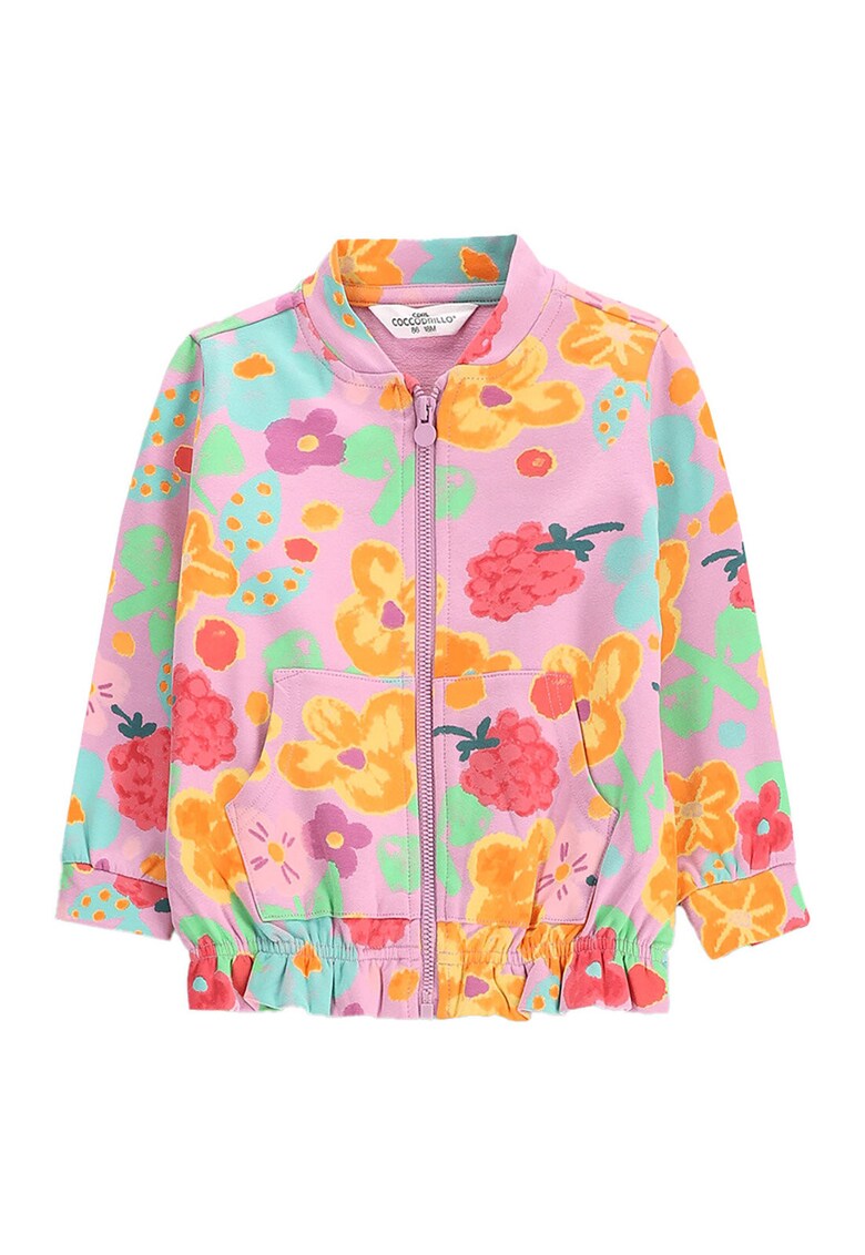 Bluza fete WC5132201MGN - Bumbac/Elastan - Multicolor - Multicolor