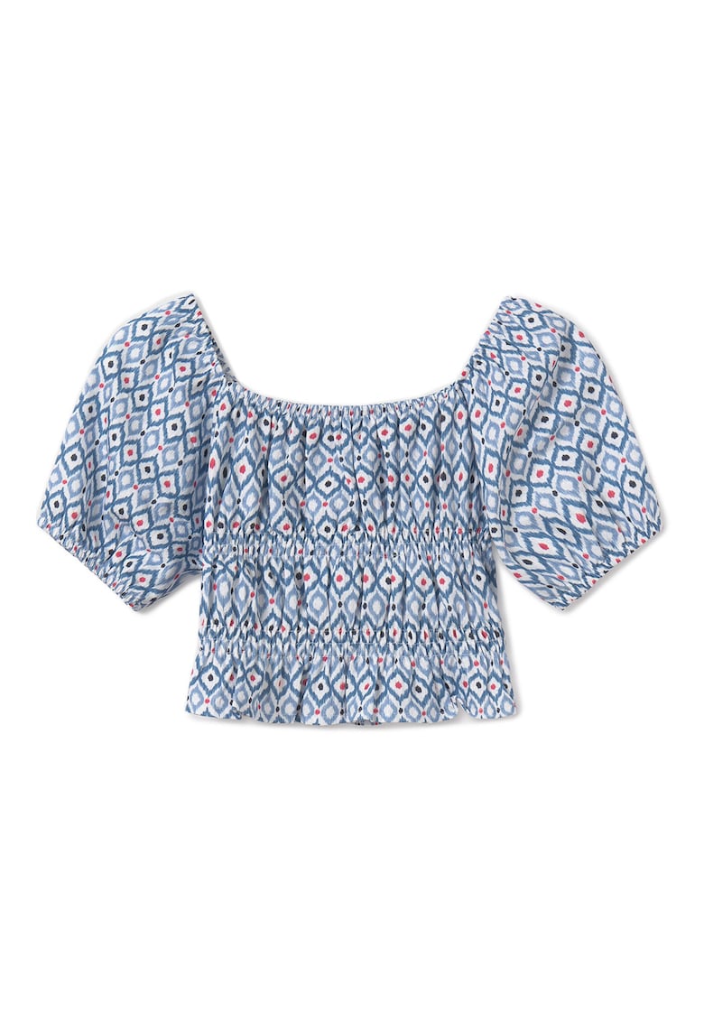 Bluza fete 6025 - Poliester - Albastru - Albastru