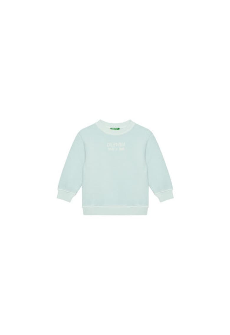 Bluza fete 3WITG10J4 - Bumbac - Albastru - Albastru