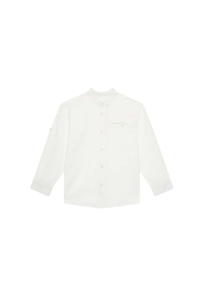 Camasa baieti 5IPVCQ03T - In/Bumbac - Alb - Alb