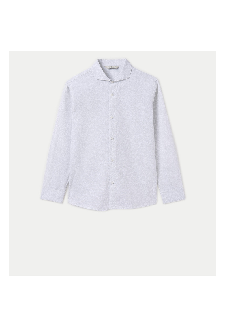 Camasa baieti 6142 - Bumbac - Alb - Alb