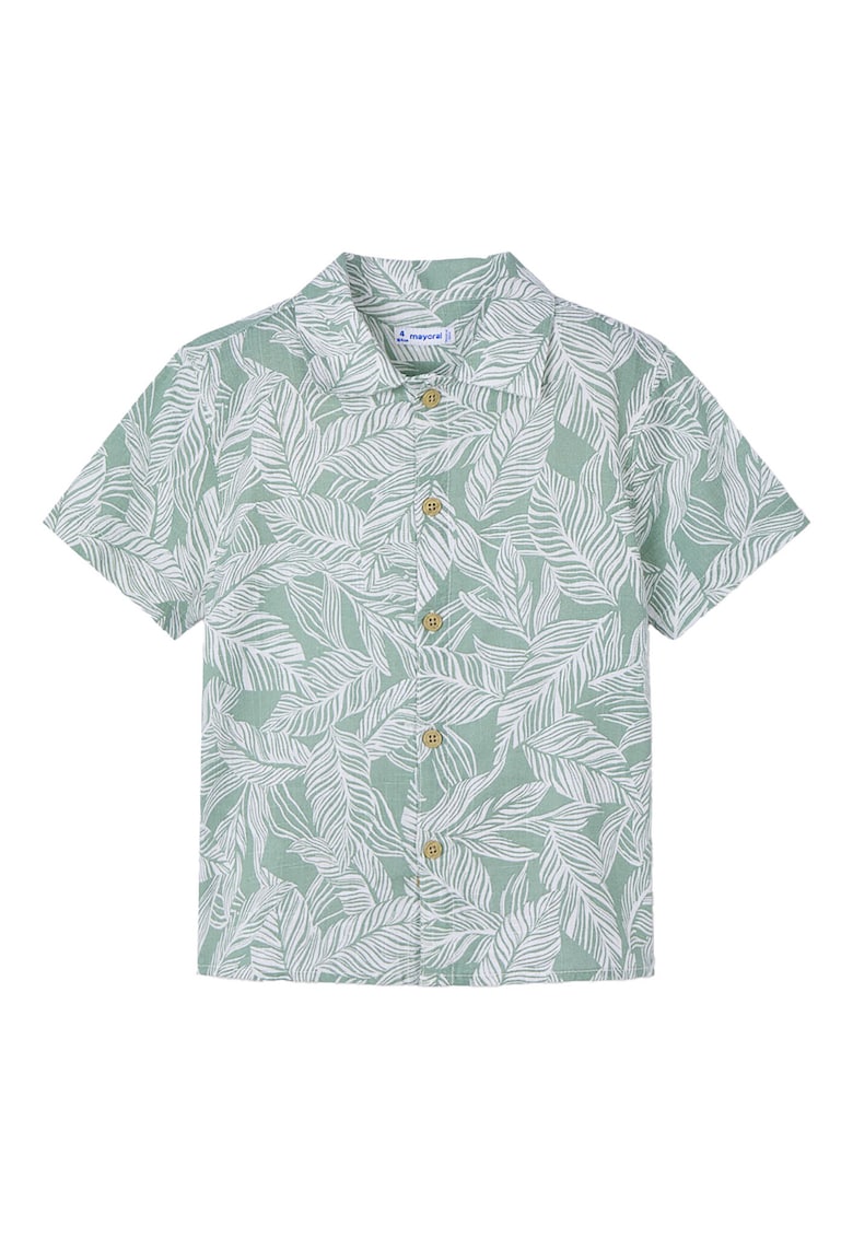 Camasa baieti 3115 - Bumbac/Viscoza - Verde - Verde