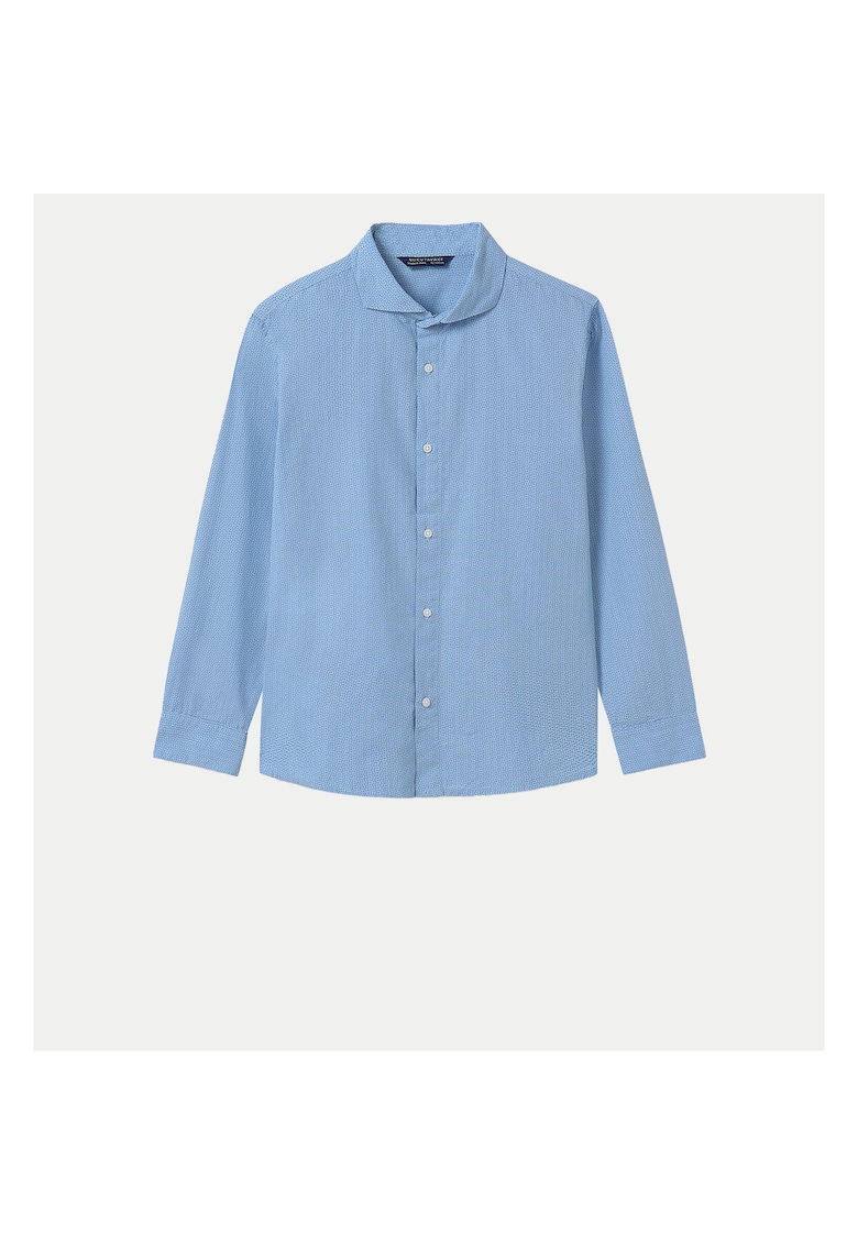 Camasa baieti 6142 - Bumbac - Albastru deschis - Albastru deschis