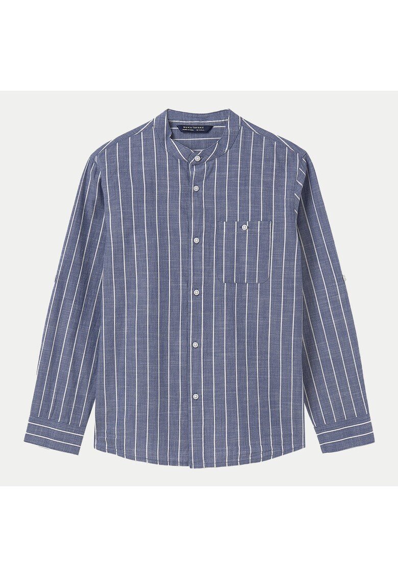 Camasa baieti 6141 - Bumbac - Bleumarin - Bleumarin