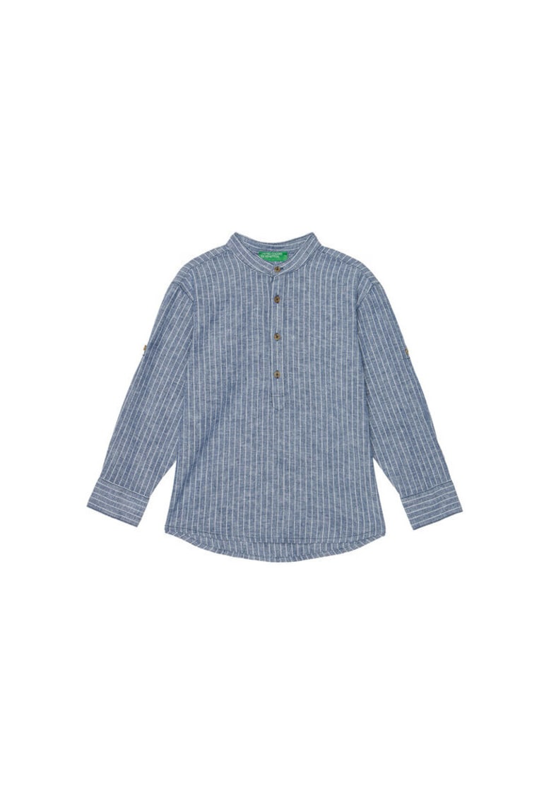 Camasa baieti 52VMCQ03V - In/Bumbac - Albastru - Albastru