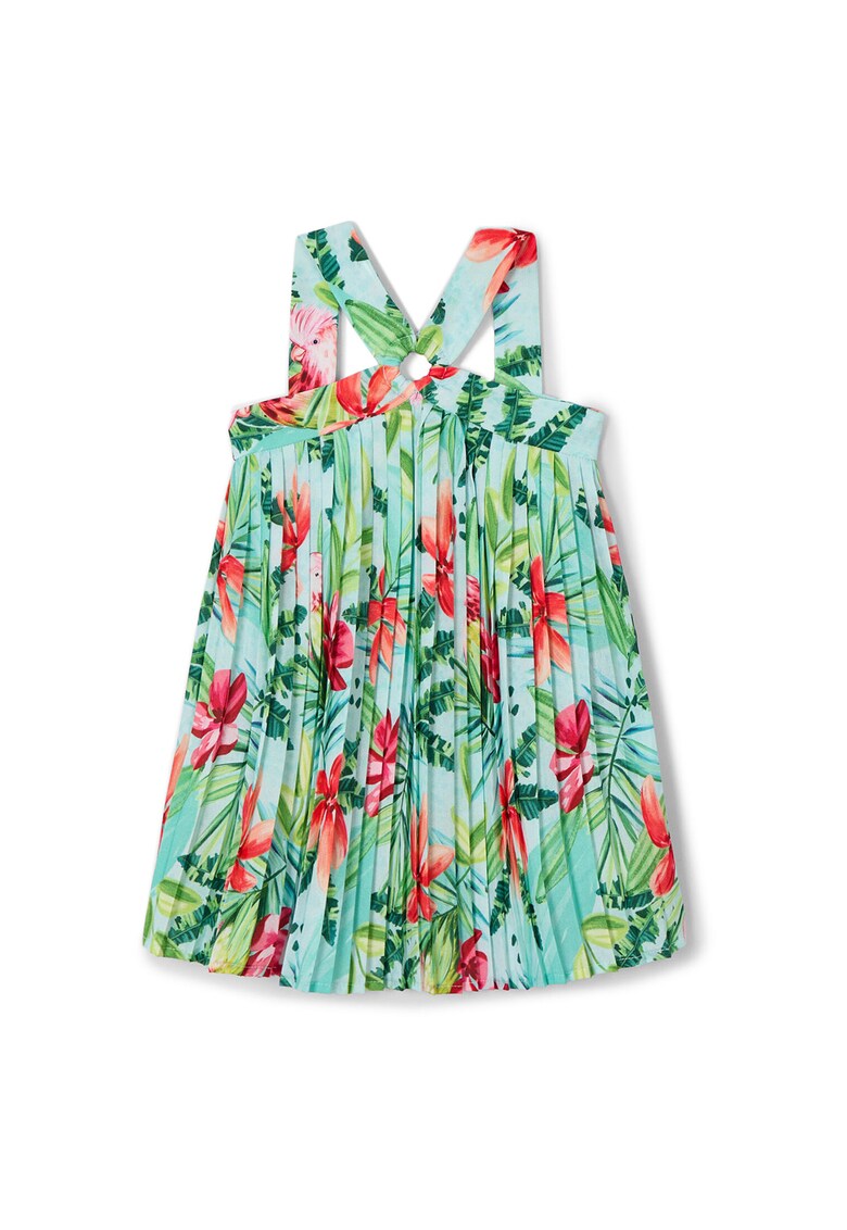 Rochie de vara fete 3934 - Poliester - Multicolor - Multicolor