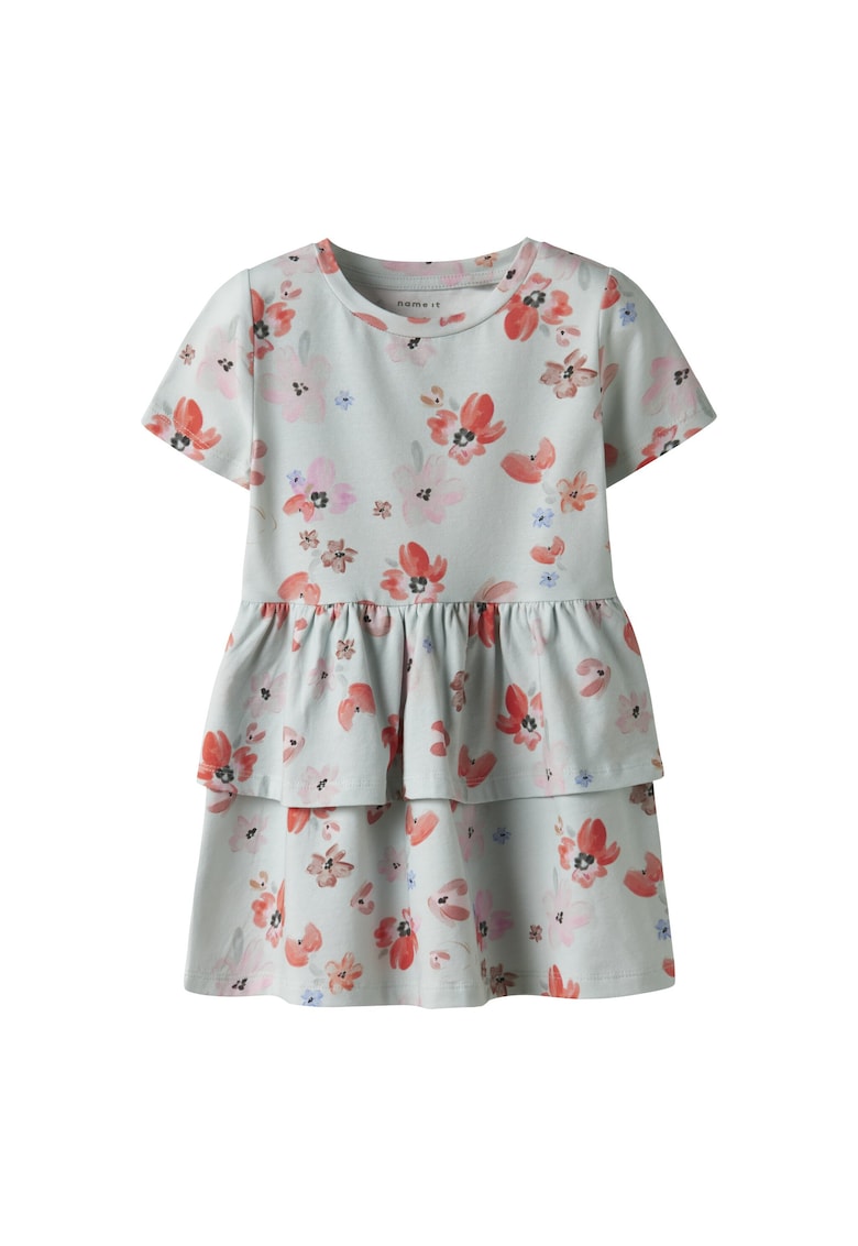 Rochie fete 13244206 - Bumbac organic - Albastru - Albastru