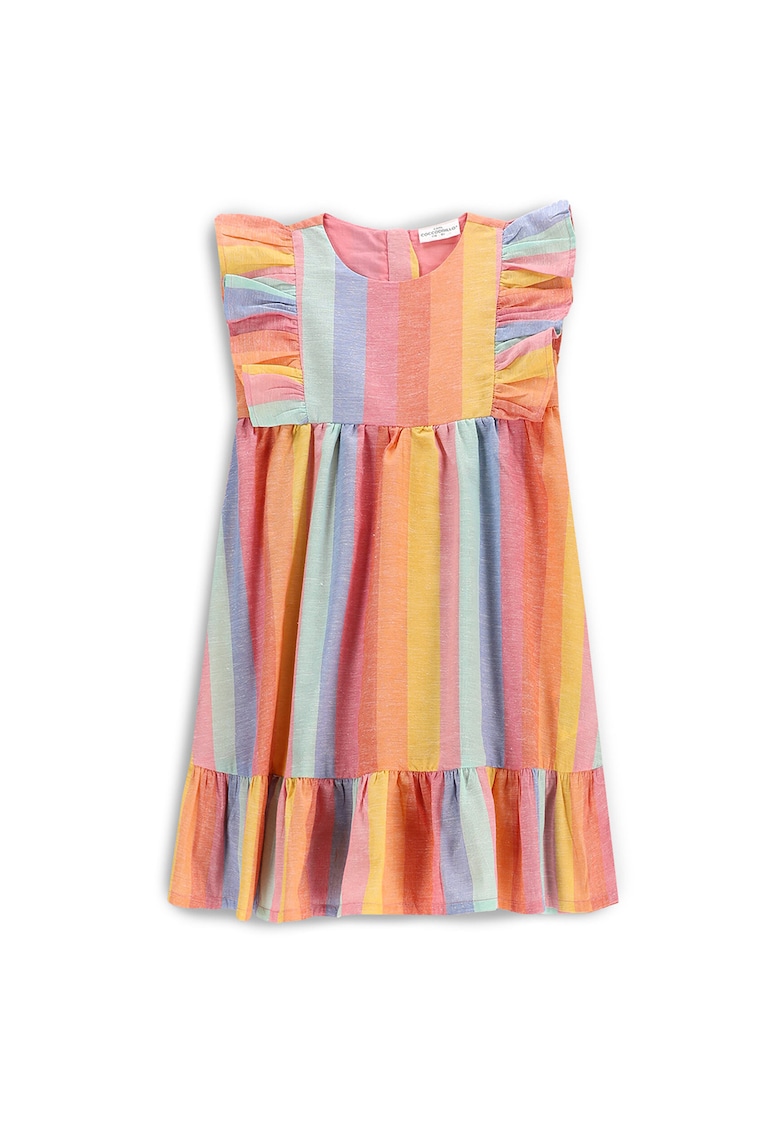 Rochie de vara fete  WC5128201TGK - Bumbac -Multicolor