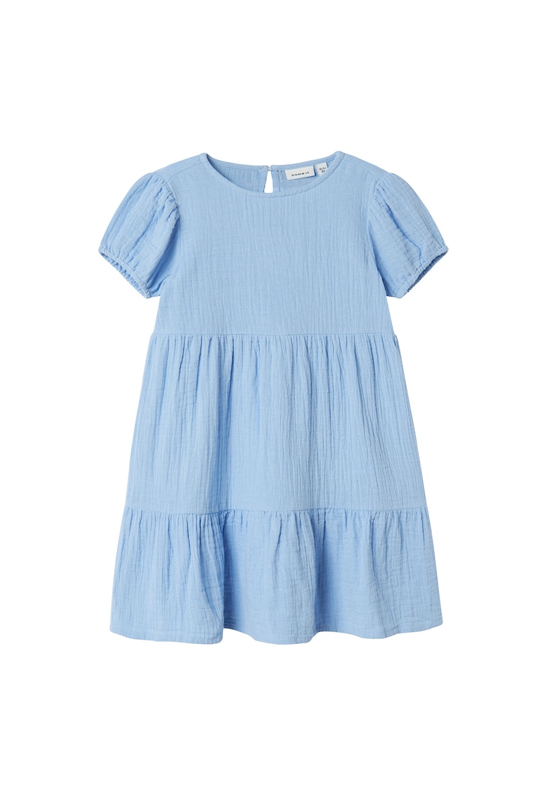 Rochie de vara fete 13240414 - Bumbac - Albastru deschis