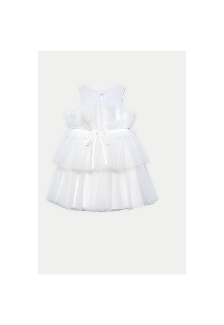 Rochie fete Abel Lula - 5036 - Poliamida/Poliester - Alb