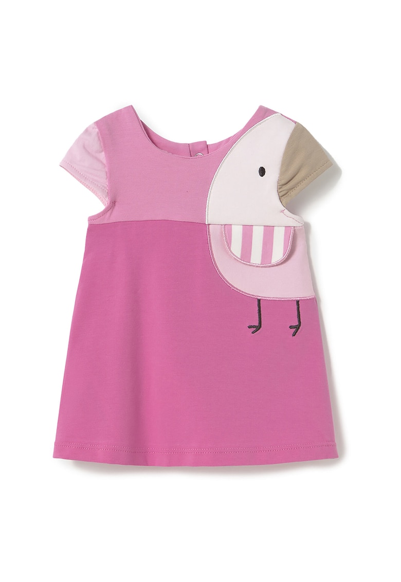 Rochie fete 1872 - Bumbac/Elastan - Roz - Roz