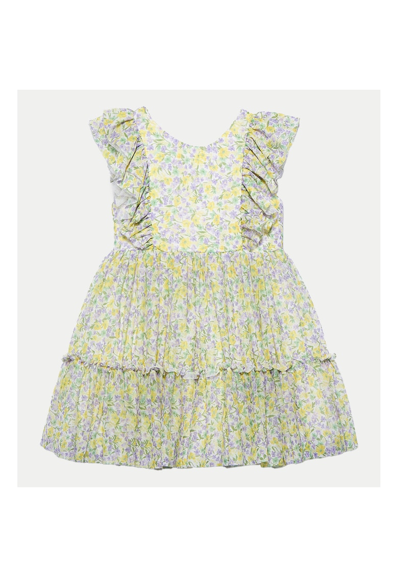 Rochie de vara fete Abel Lula - 5046 - Poliester/Elastan - 14 ani - Verde