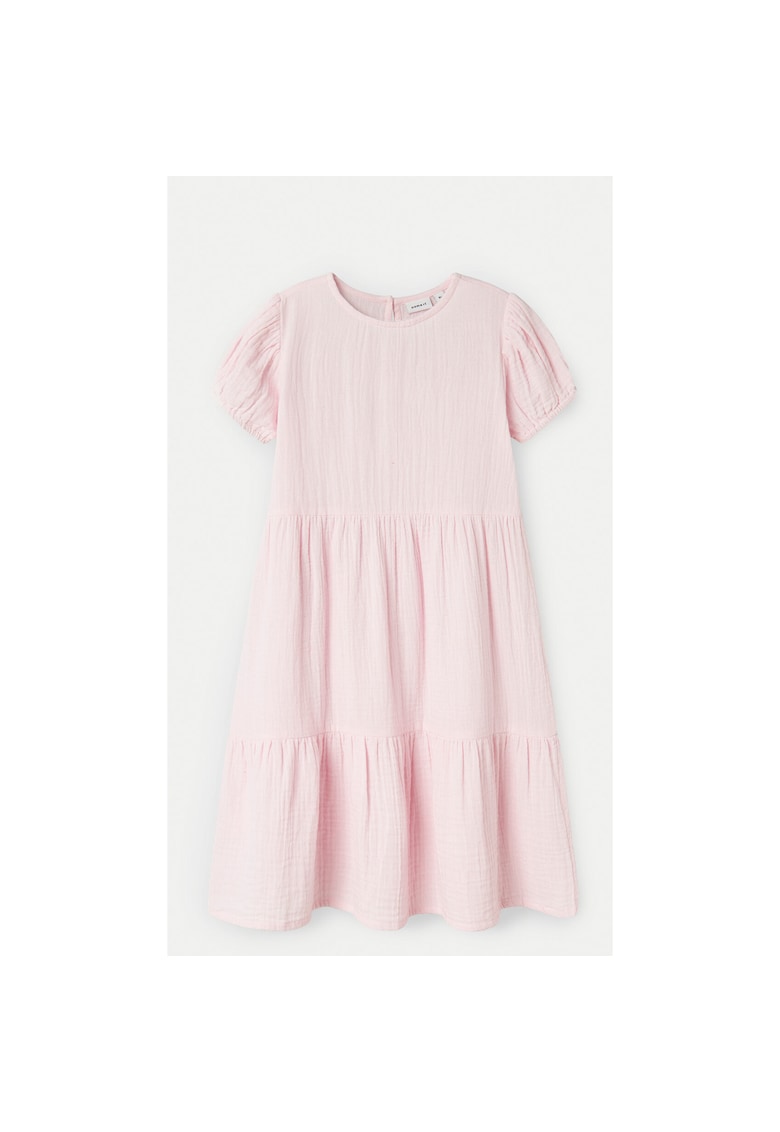 Rochie de vara fete 13240414 - Bumbac - Roz - Roz