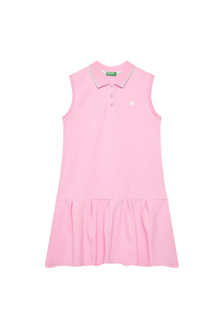 Rochie fete 3F9HCV012 - Bumbac - Roz - Roz