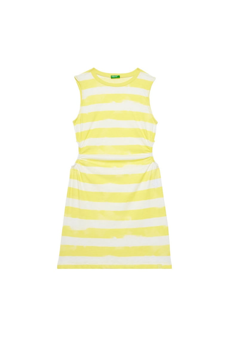 Rochie de vara fete 3SL3CV013 - Bumbac - erde - Galben