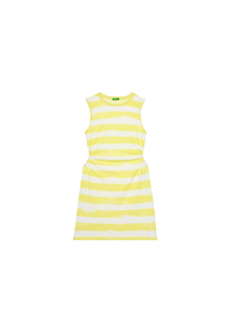 Rochie de vara fete 3SL3CV013 - Bumbac - Galben Rochie de vara fete 3SL3CV013 - Bumbac - Galben