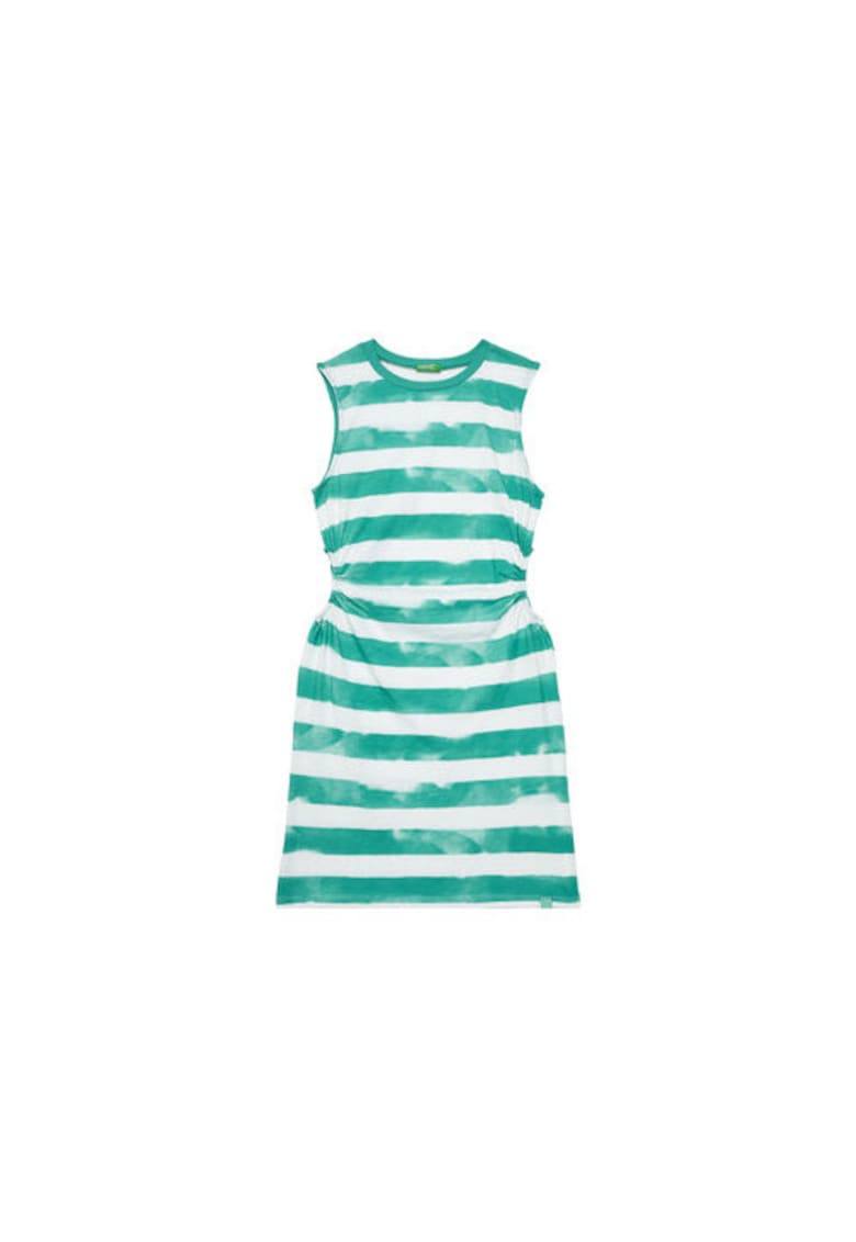 Rochie fete - bumbac - verde -