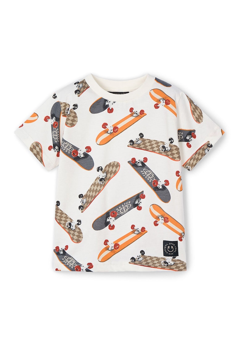 Tricou baieti 3038 - Bumbac - Ecru - Ecru