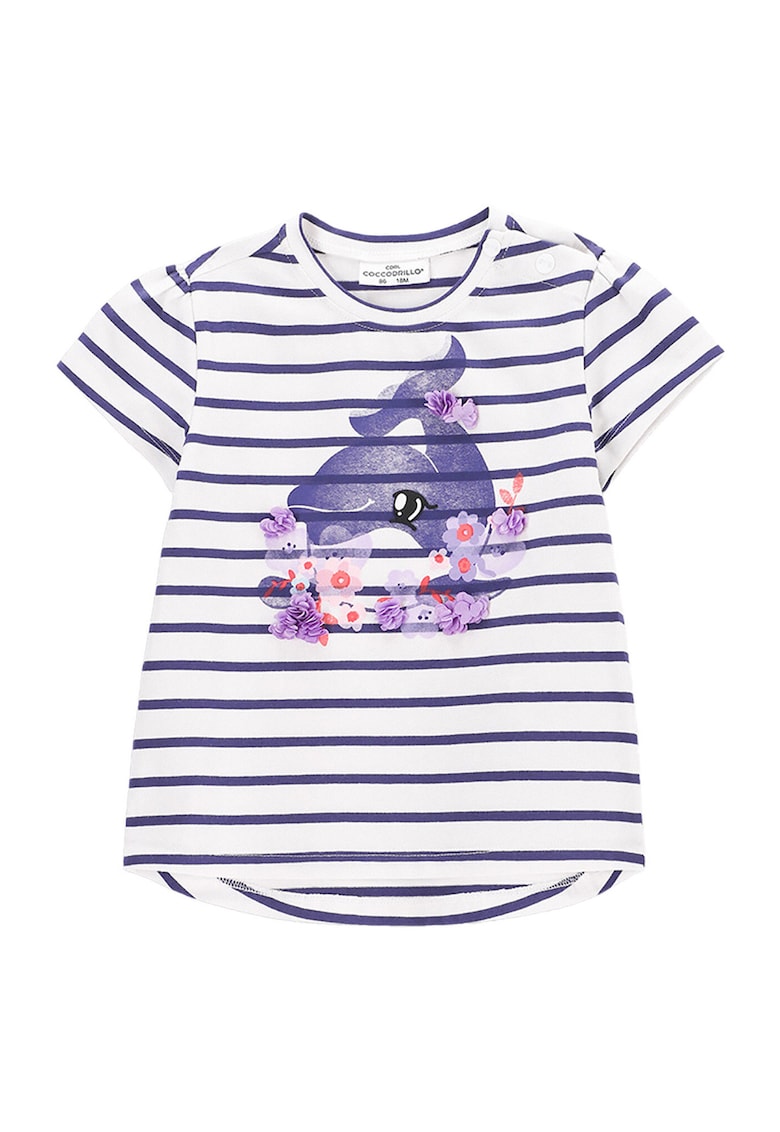 Tricou fete WC5143201HGN - Bumbac/Elastan - Mov