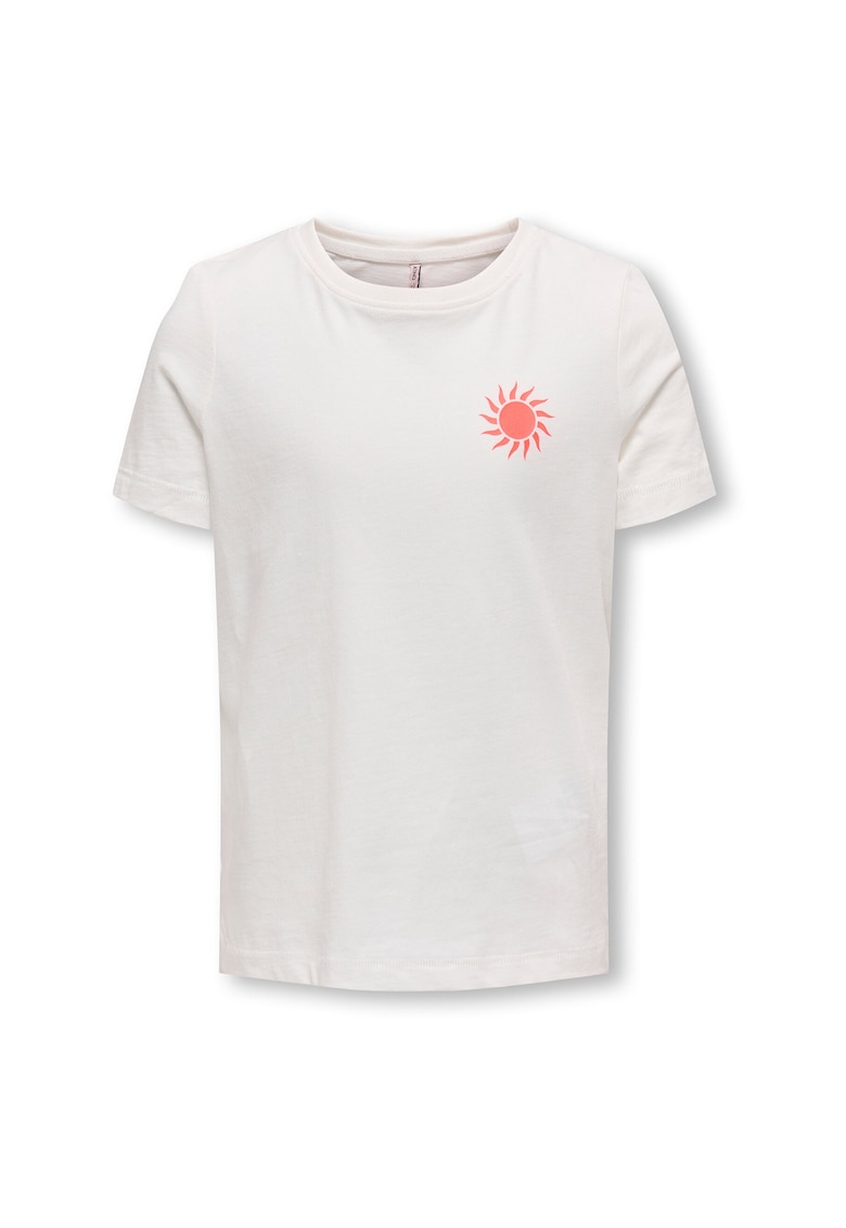 Tricou fete 15340140 - Bumbac organic - Alb - Alb