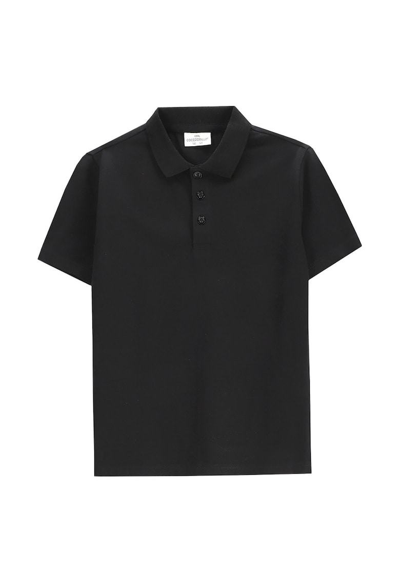 Tricou Polo baieti  WC5143601VBB - Bumbac/Elastan - Negru