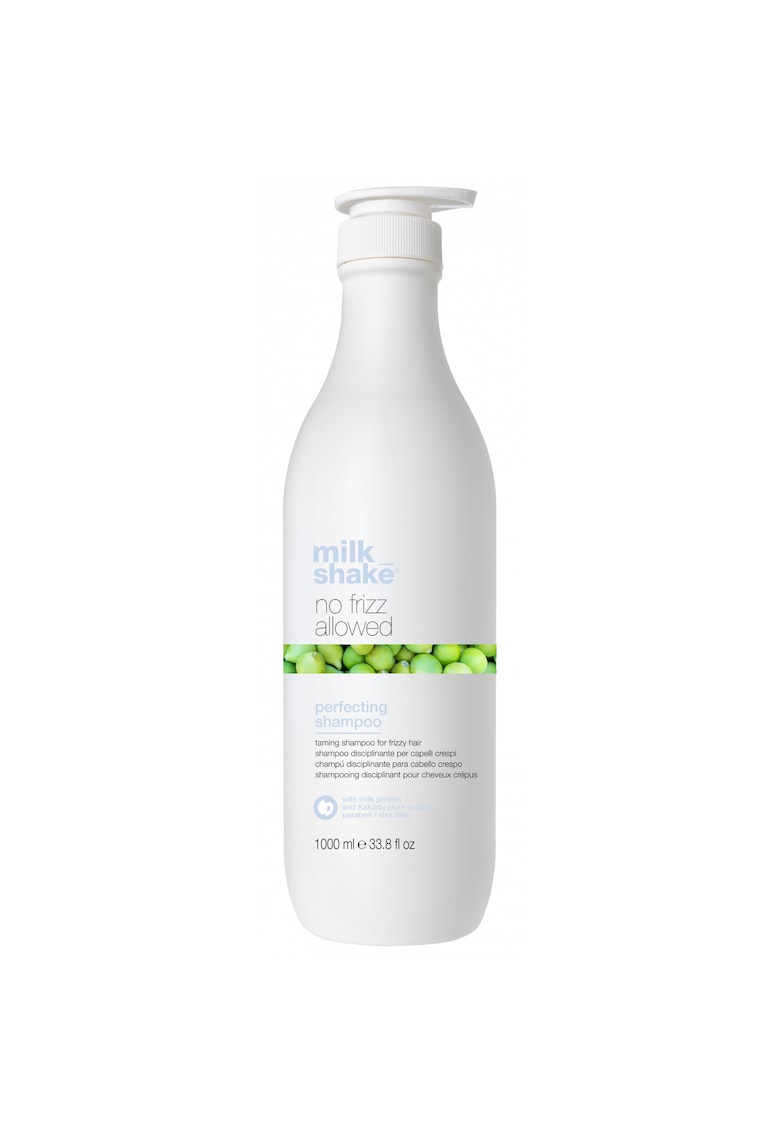 Sampon disciplinant pentru parul cret si electrizat  No Frizz Allowed Perfecting Shampoo - 1000 ml