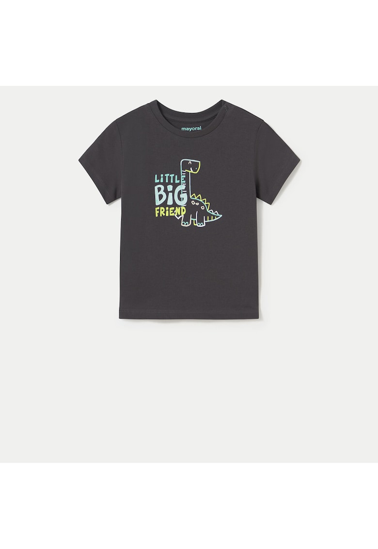 Tricou baieti 1062 - Bumbac - Negru