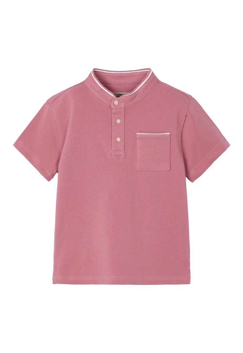 Tricou baieti 3102 - Bumbac/Elastan - Roz - Roz
