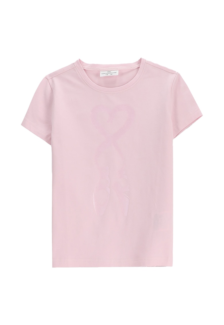 Tricou fete  WC5143229VGB - Bumbac/Elastan - Roz
