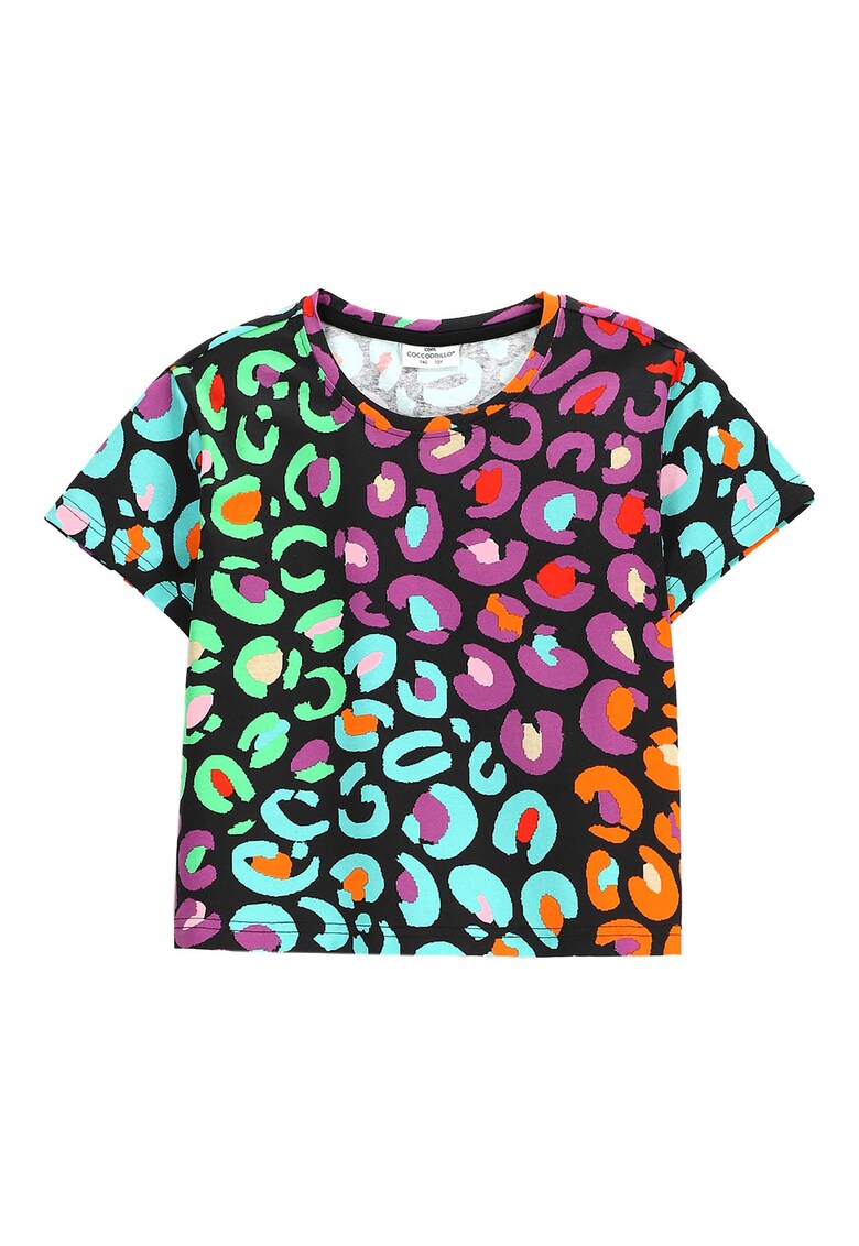 Tricou fete  WC5143202MGJ - Bumbac/Elastan - Multicolor