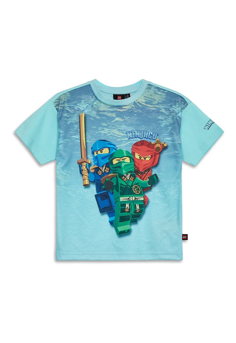 Tricou baieti 12011456 - Bumbac organic - Albastru - Albastru