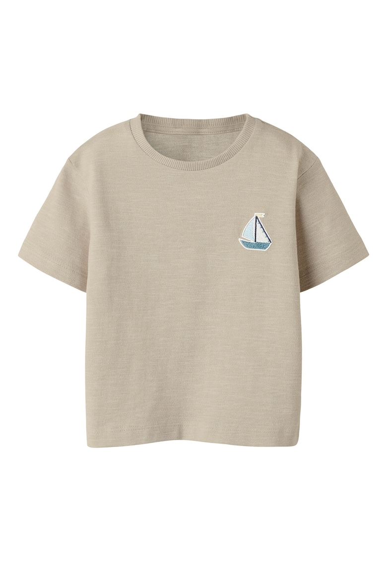 Tricou baieti 13238143 - Bumbac - Bej - Bej
