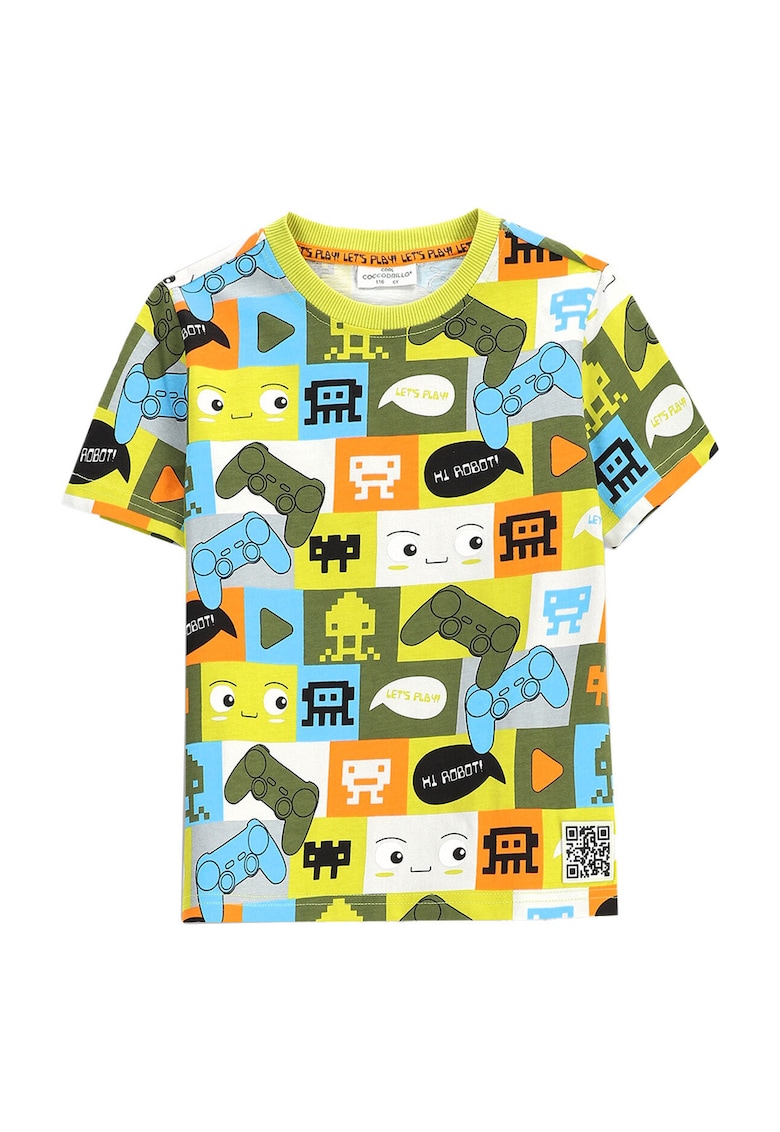 Tricou baieti WC5143202GBK - Bumbac - Multicolor - Multicolor