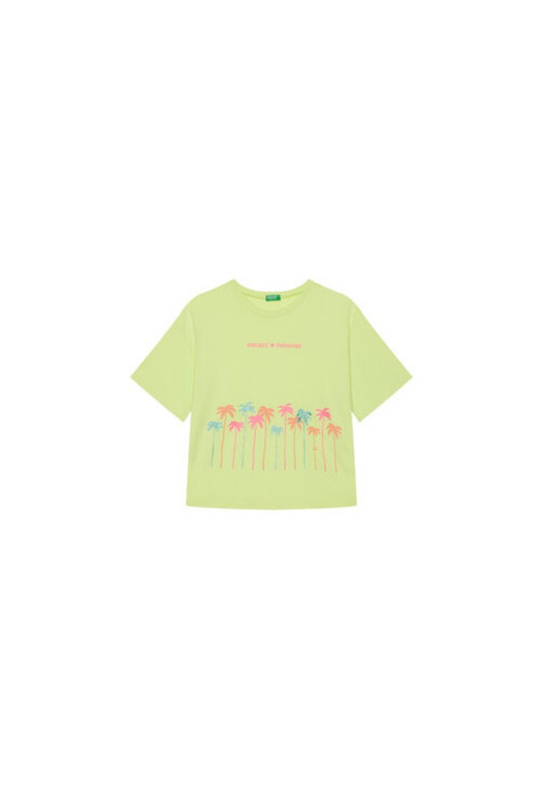 Tricou fete 35RYC10OZ - Bumbac organic - Galben - Galben